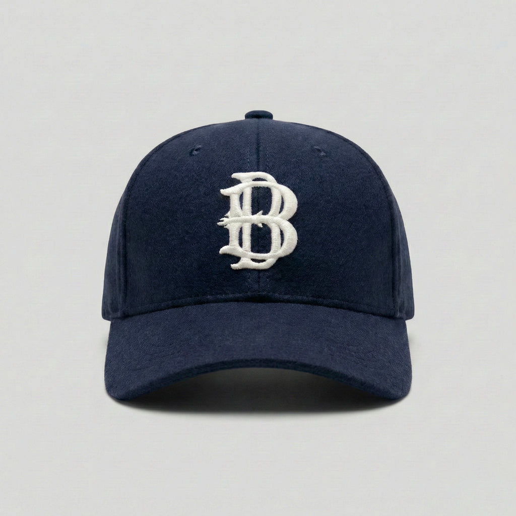 CASQUETTE EN LAINE BLEU MARINE - APRÈS CAP