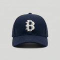 CASQUETTE EN LAINE BLEU MARINE - APRÈS CAP
