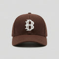 CASQUETTE EN LAINE MARRON - APRÈS CAP